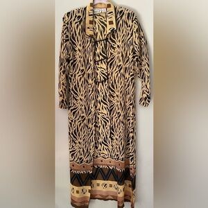 Freestyle Original Collection Leopard Print Duster M